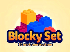 Permainan Blocky Set 3d brick constructions