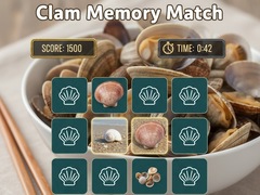 Permainan Clam Memory Match