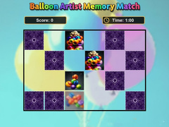 Permainan Balloon Artist Memory Match