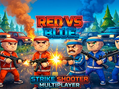 Permainan Red vs Blue. Strike Shooter Multiplayer