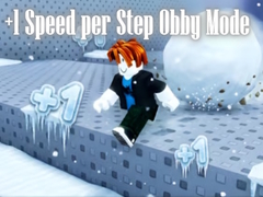 Permainan +1 Speed per Step Obby Mode