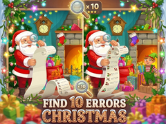 Permainan Find 10 Errors Christmas