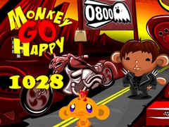 Permainan Monkey Go Happy Stage 1028