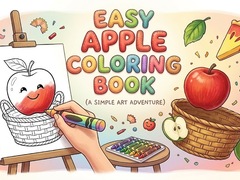Permainan Easy Apple Coloring Book