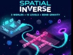 Permainan Spatial Inverse Gravity Puzzle Adventure
