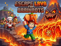 Permainan Escape Lava for Brainrots!