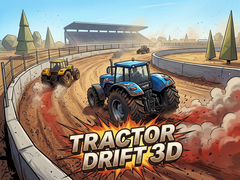 Permainan Tractor Drift 3D