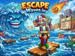 Permainan Escape Waves.io
