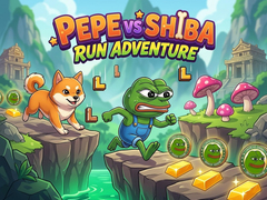 Permainan Pepe vs Shiba Run Adventure