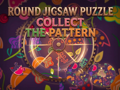 Permainan Round jigsaw Puzzle - Collect the Pattern