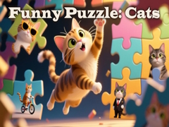 Permainan Funny Puzzle: Cats