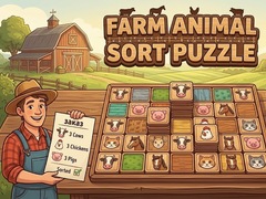 Permainan Farm Animal Sort Puzzle
