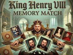 Permainan King Henry VIII Memory Match