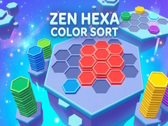 Permainan Zen Hexa Color Sort