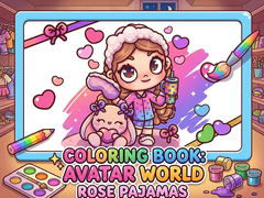 Permainan Coloring Book: Avatar World Rose Pajamas