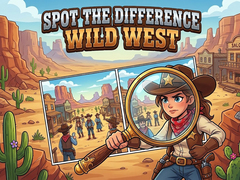 Permainan Spot the Difference: Wild West