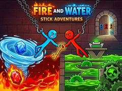 Permainan Fire and Water: Stick Adventures