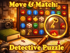 Permainan Move & Match: Detective Puzzle