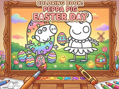 Permainan Coloring Book: Peppa Pig Easter Day