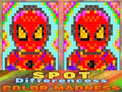 Permainan Spot the Differences Color Madness 