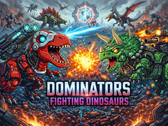 Permainan Dominators: Fighting Dinosaurs