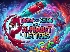 Permainan Draw and Color the Alphabet Letters