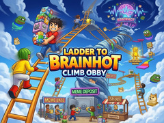 Permainan Ladder to Brainhot: Climb Obby