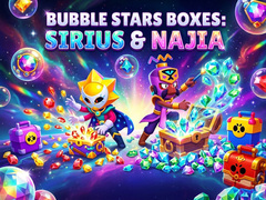 Permainan Bubble Stars boxes: Sirius & Najia