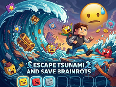 Permainan Escape Tsunami and Save Brainrots