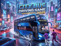 Permainan City Bus Driving game 2025