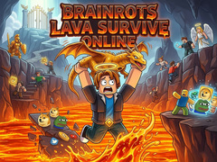 Permainan Brainrots Lava Survive Online