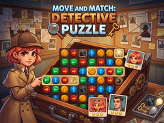 Permainan Move and Match: Detective Puzzle