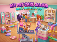 Permainan My Pet Care Salon: Obby Dress-Up 3D