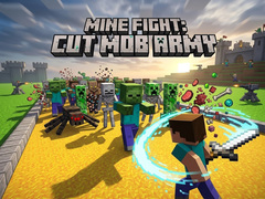 Permainan Mine Fight: Cut Mob Army