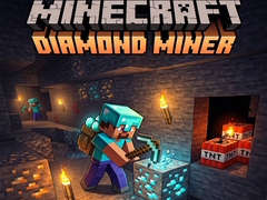 Permainan Minecraft Diamond Miner