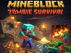Permainan Mineblock Zombie Survival
