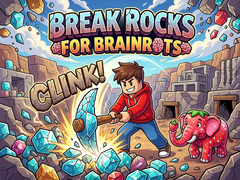Permainan Break Rocks For Brainrots