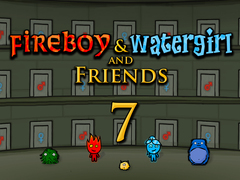 Permainan Fireboy & Watergirl 7: and Friends