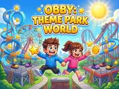 Permainan Obby: Theme Park World