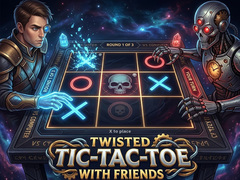 Permainan Twisted Tic-Tac-Toe with Friends
