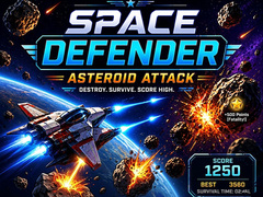 Permainan Space Defender: Asteroid Attack