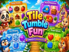 Permainan Tile Tumble Fun 4 in 1