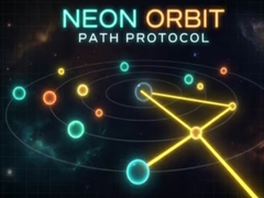 Permainan Neon Orbit: Path Protocol