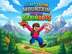 Permainan Jump to the Mountain for the Brainrots