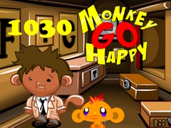Permainan Monkey Go Happy Stage 1030