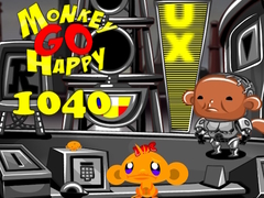 Permainan Monkey Go Happy Stage 1040