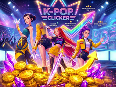 Permainan K-pop. Clicker