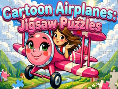 Permainan Cartoon Airplanes: Jigsaw Puzzles
