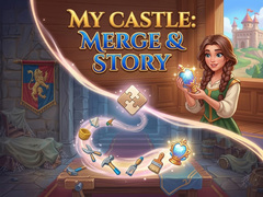 Permainan My Castle. Merge & Story