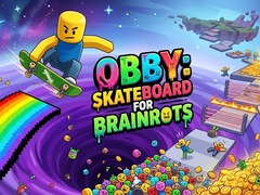 Permainan Obby: Skateboard for Brainrots